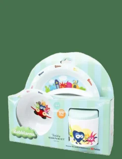 Babblarna, 3-set plate,bowl,mug - Serveringsset