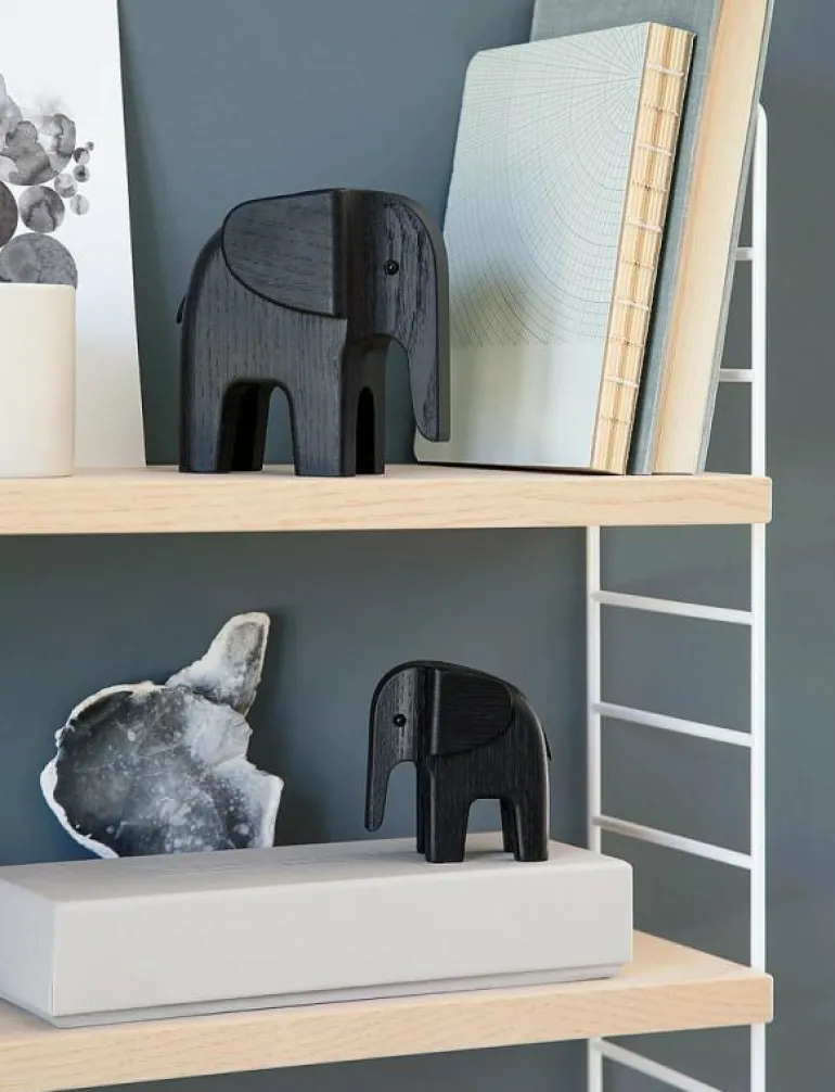 Baby elephant - Träfigurer