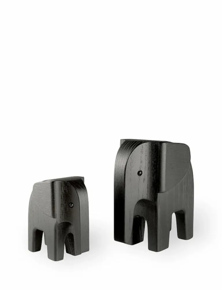 Baby elephant - Träfigurer