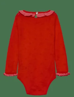 Baby Ruffle Body - Långärmad body