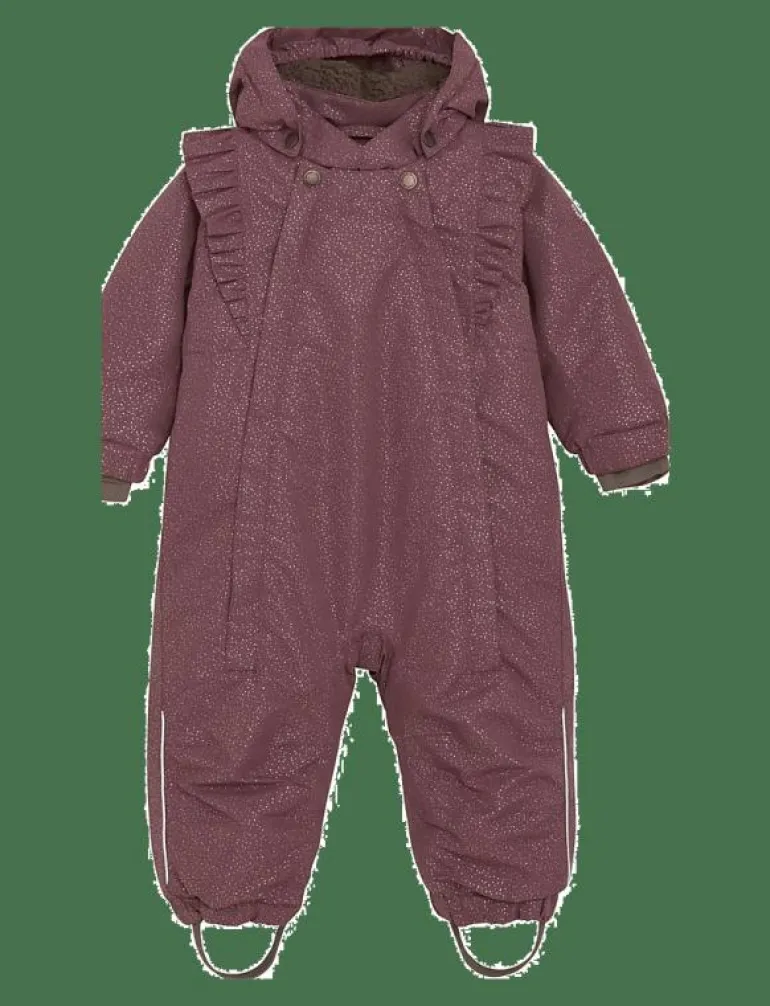 Baby Snowsuit W. Frills - Overaller