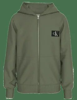 BADGE ZIP-THROUGH - Huvtröjor