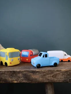 Badleksaker, Bilar, 4-pack - Badleksaker