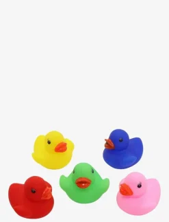 Badleksaker, Regnbågsankor, 5-pack - Badleksaker