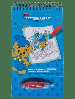 BAMSE, Vattenset med magisk vattenpenna - Målar- & pysselböcker