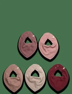 Bandana Bib - solid (5-pack) - Babyskötsel