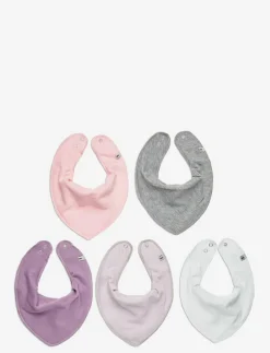 Bandana Bib - solid (5-pack) - Babyskötsel