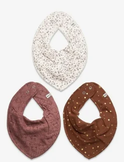 Bandana Bib Girl -AOP (3-pack) - Babyskötsel
