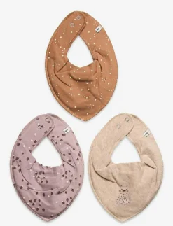 Bandana Bib Girl -AOP (3-pack) - Babyskötsel