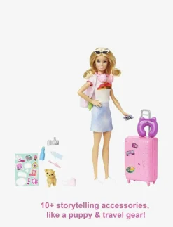 Barbie Family Refreshed Travel Barbie - Dockor