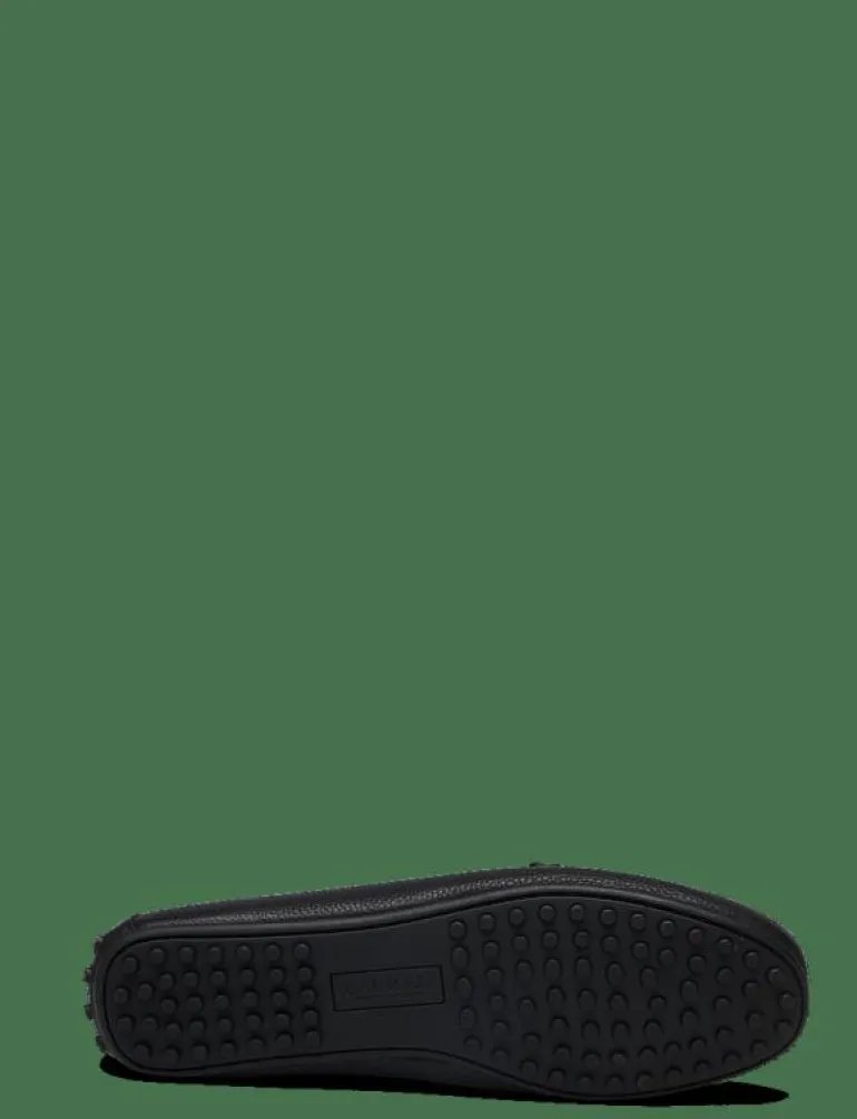 Barnsbury Pebbled Leather Driver - Loafers