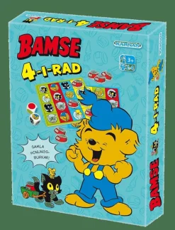 BARNSPEL BAMSE 4 I RAD - Brädspel