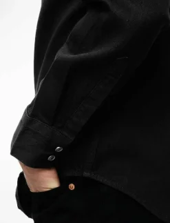 BARSTOW WESTERN STANDARD MARBL - Jeansskjortor