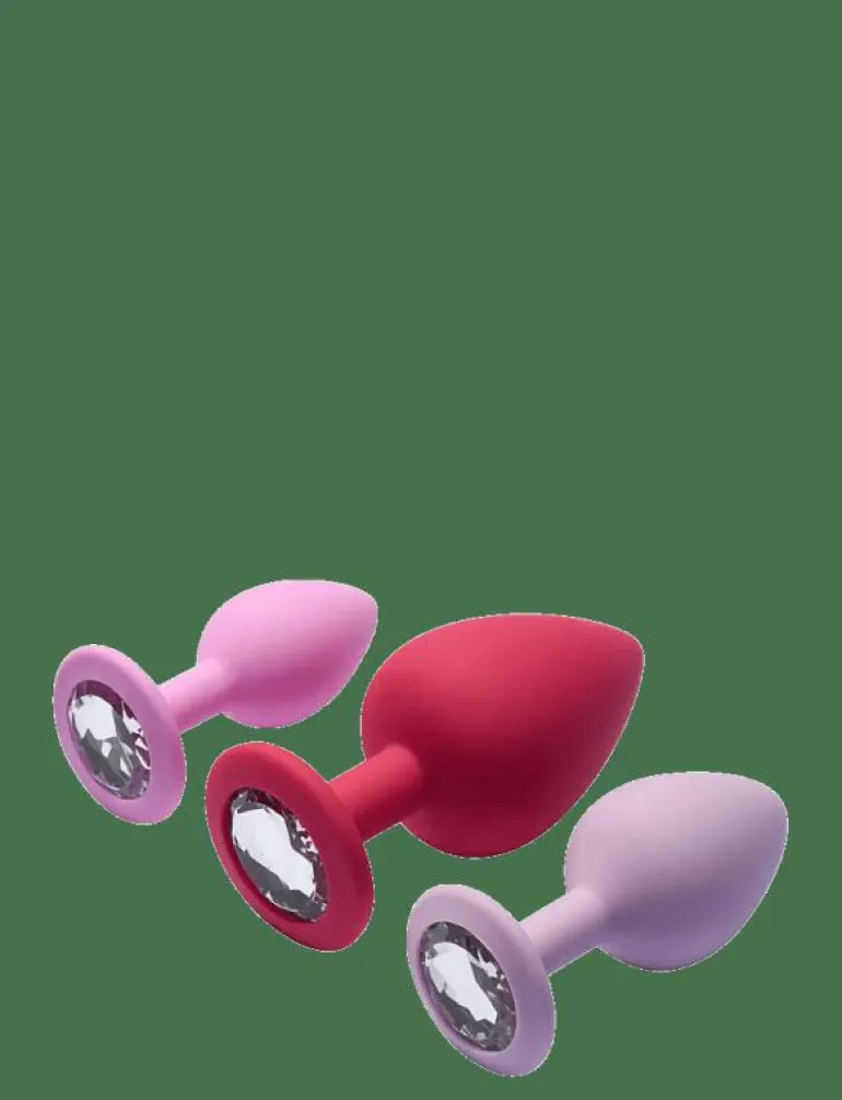 baseks Jewel Butt Plug Training Set - Beauty