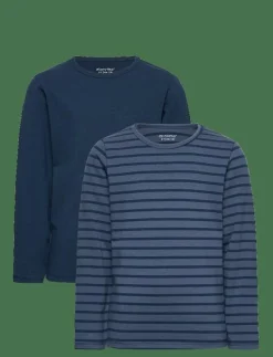 Basic 34 -T-shirt LS (2-pack) - Långärmade t-shirts