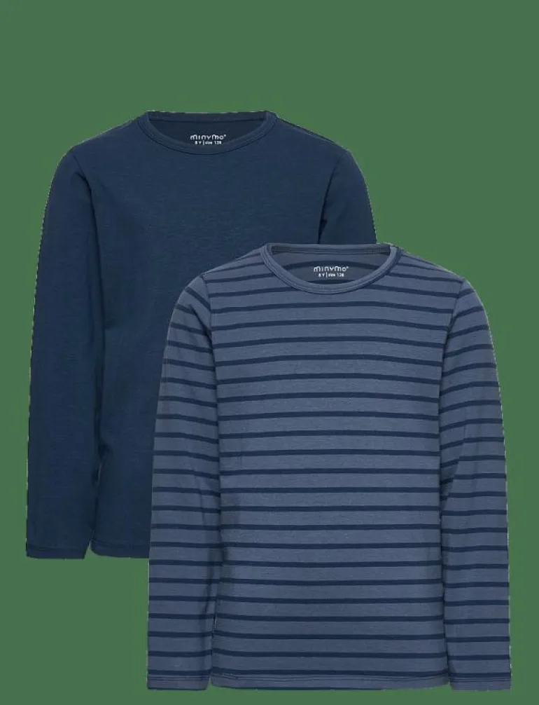 Basic 34 -T-shirt LS (2-pack) - Långärmade t-shirts