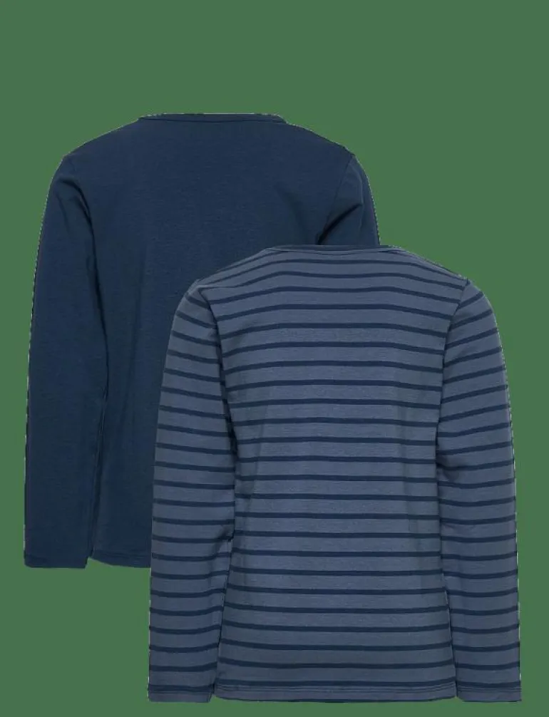 Basic 34 -T-shirt LS (2-pack) - Långärmade t-shirts