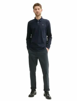 basic polo with contrast - Långärmade pikéer