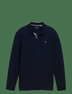 basic polo with contrast - Långärmade pikéer
