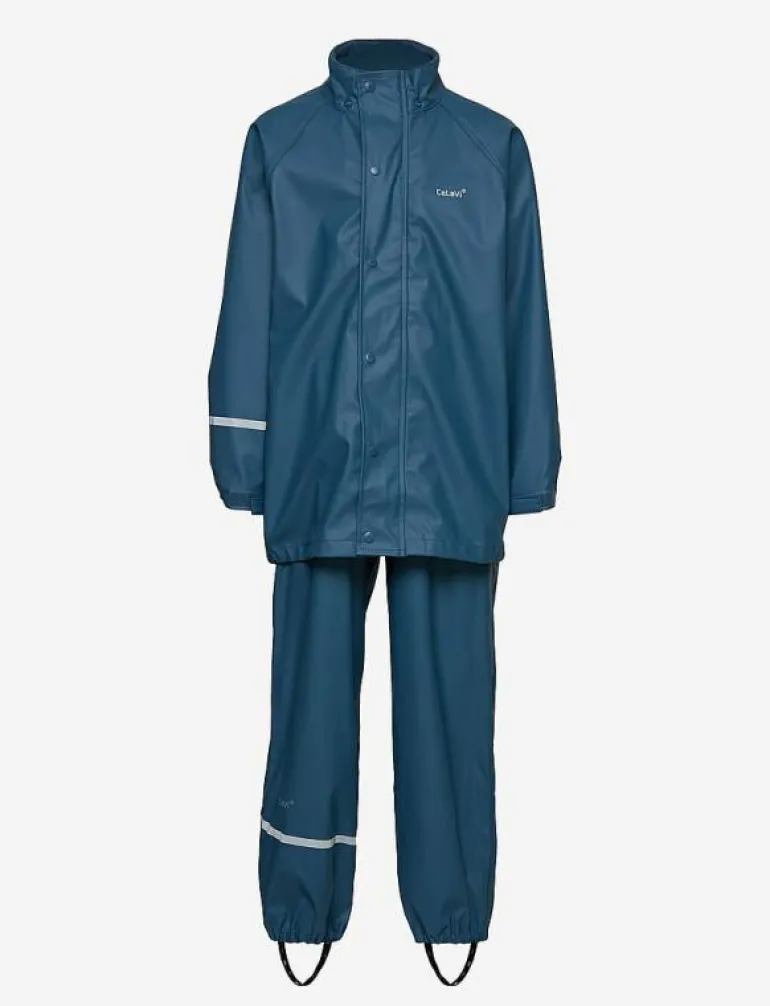 Basic rainwear set -solid PU - Regnställ