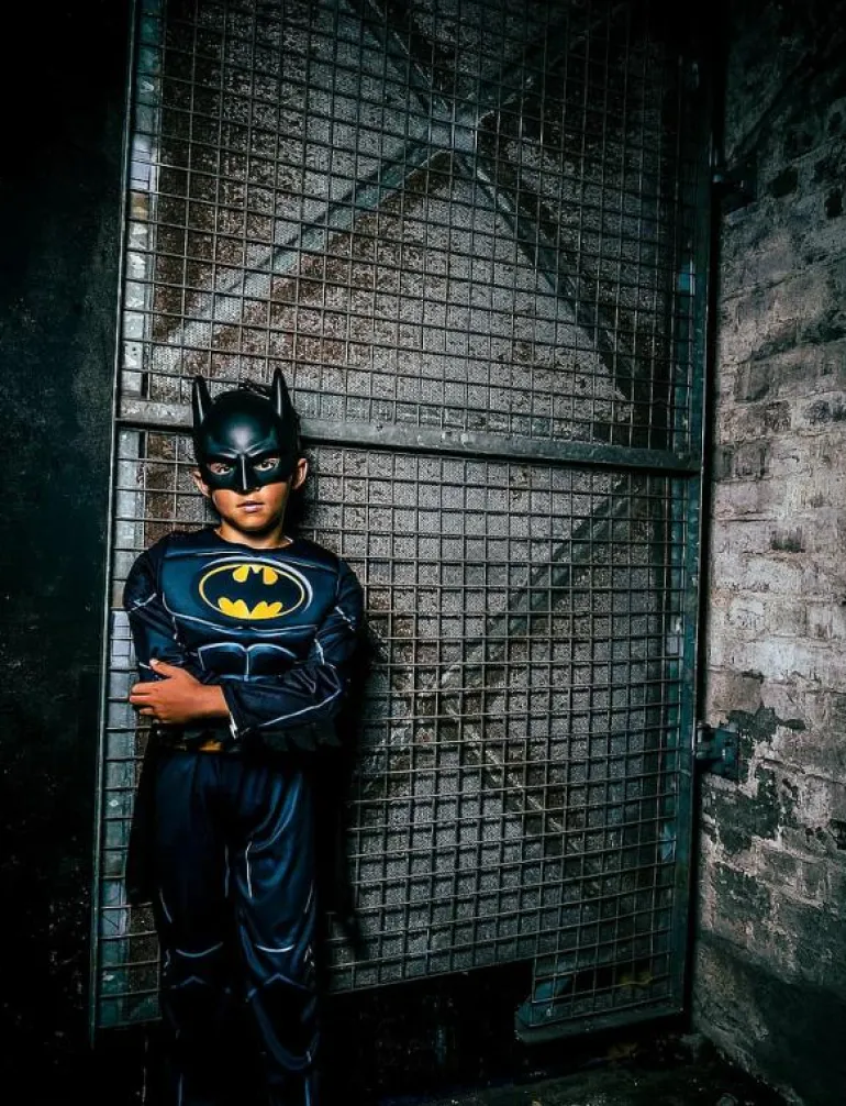 Batman Deluxe Costume - Maskeradkläder