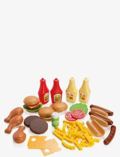 BBQ PLAYFOOD-56 PCS CTN. - Leksaksmat & Leksakstårtor