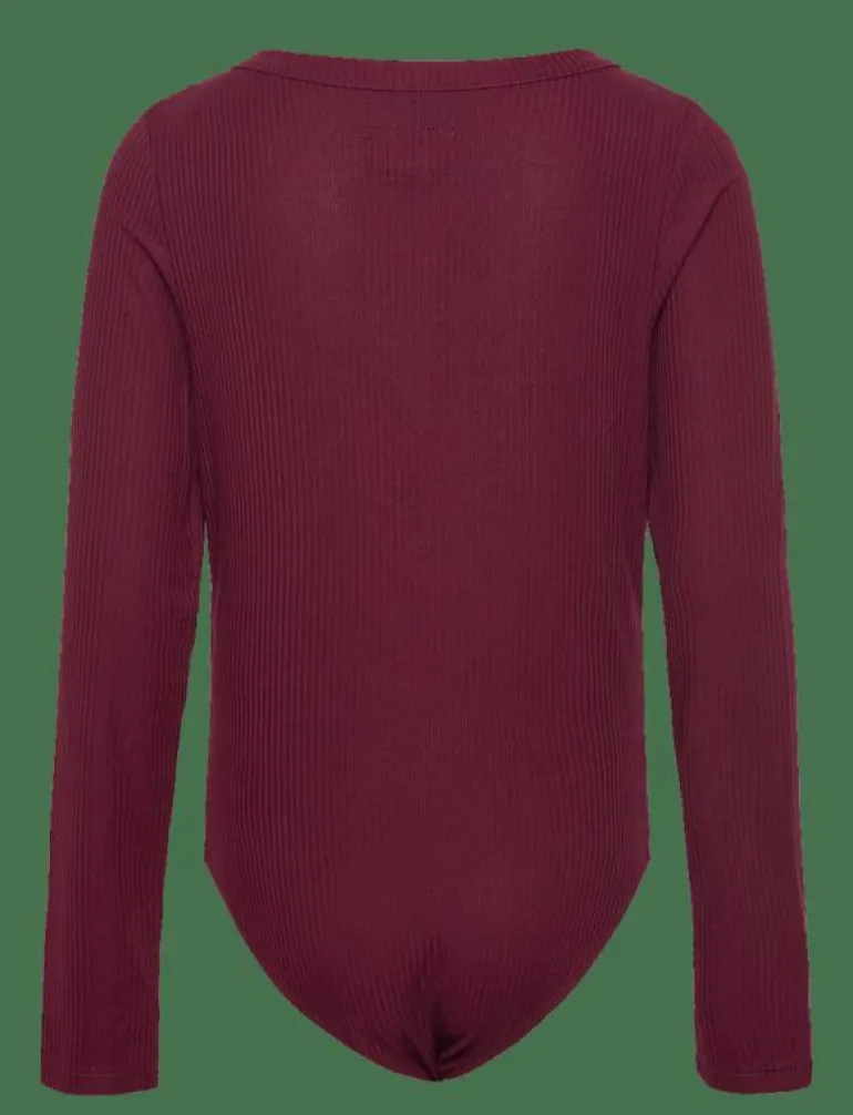 BD-BODYSUIT_ - Långärmad bodysuit