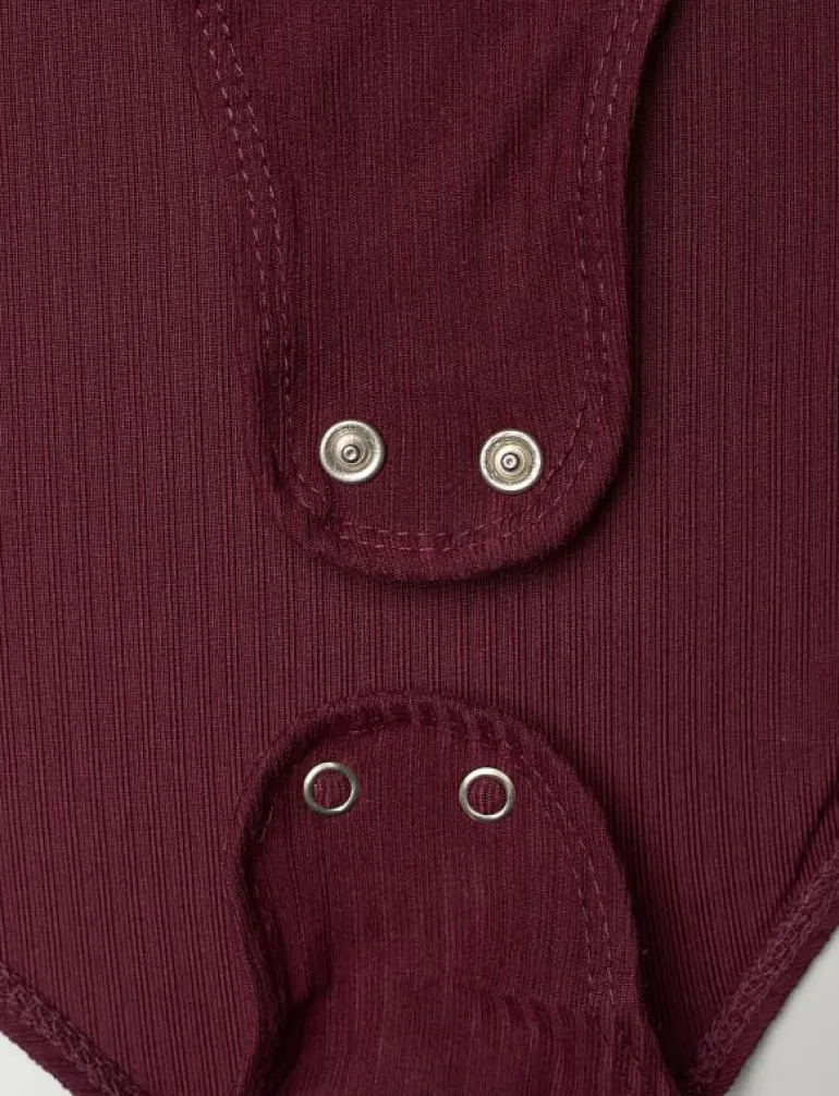 BD-BODYSUIT_ - Långärmad bodysuit