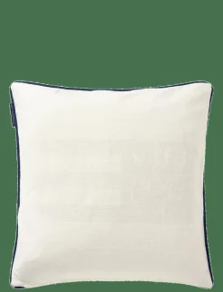 Beach Life Organic Cotton Canvas Pillow Cover - Kuddfodral