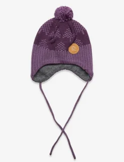 Beanie, Ylläs Deep violet,46 cm - Vintermössor