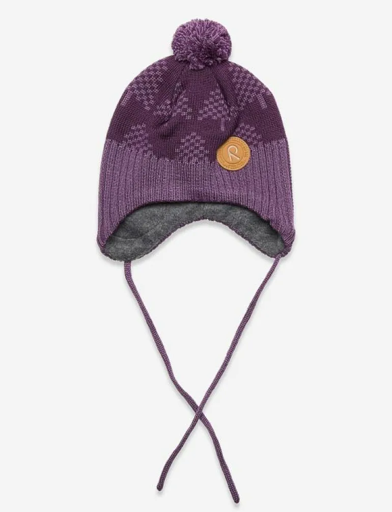 Beanie, Ylläs Deep violet,46 cm - Vintermössor
