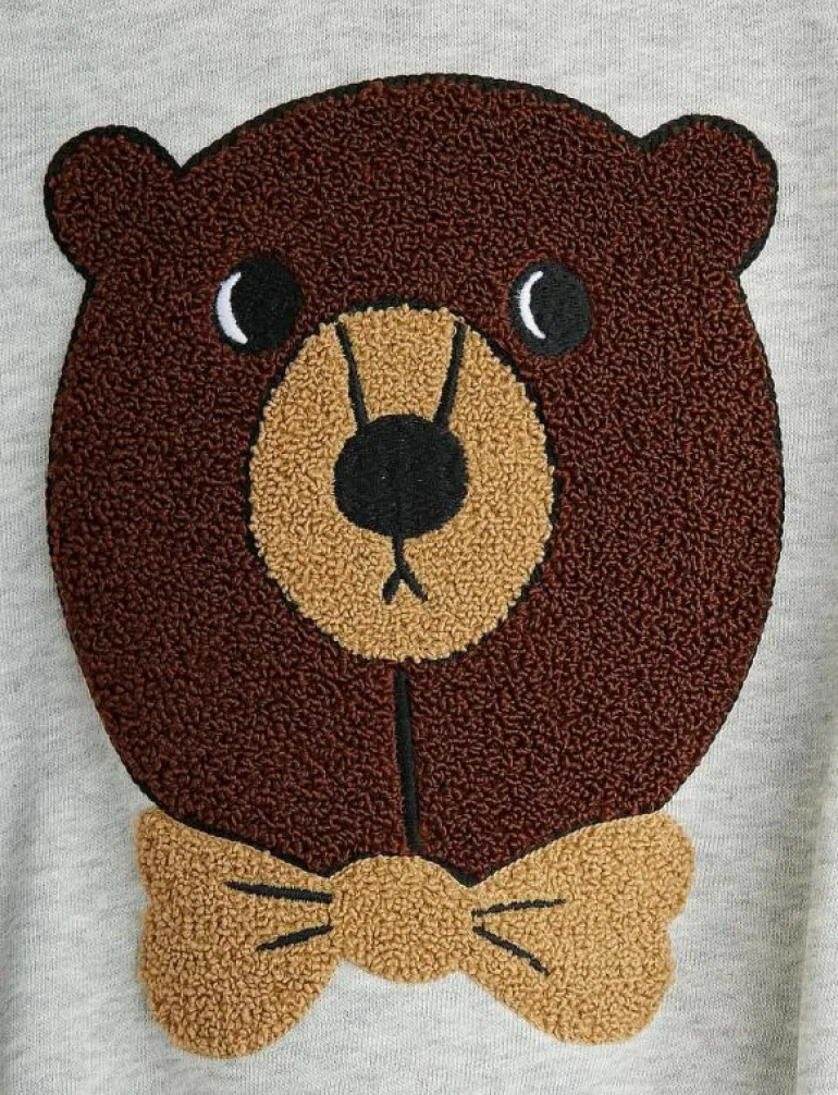 Bear chenille sweatshirt - Sweatshirts