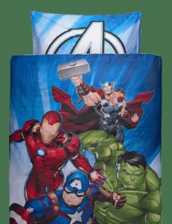 Bed linen Avengers 1925 - 140x200, 60x63 cm - Påslakanset