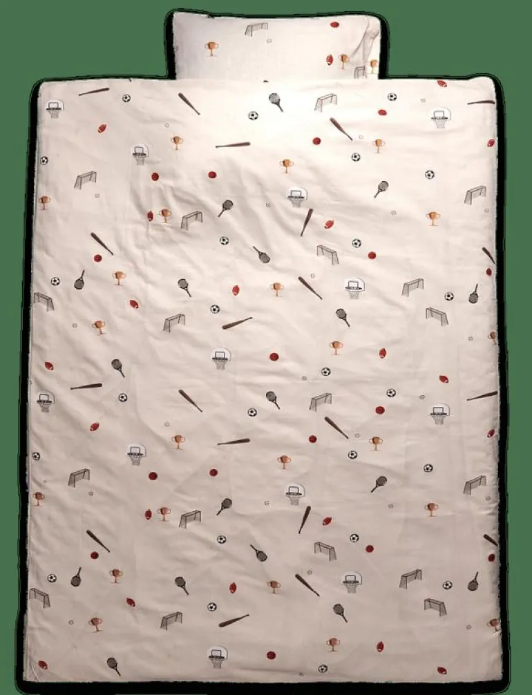 Bed linen "by mats" Fun Sports 100x140, 40x45 cm - Påslakanset
