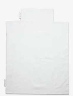 Bed set ECO, stroller/cot, white - Påslakanset