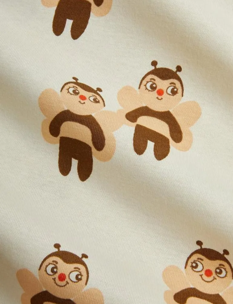 Bees aop newborn blanket - Babyfilt