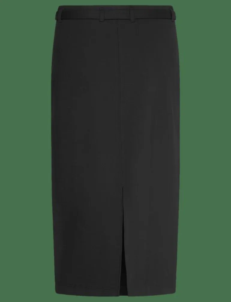 Belted Jersey Skirt - Midi kjolar