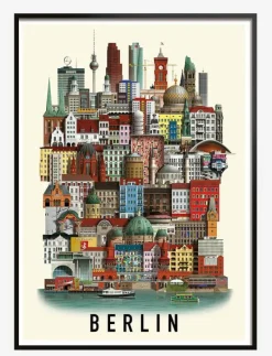 Berlin small poster - Posters