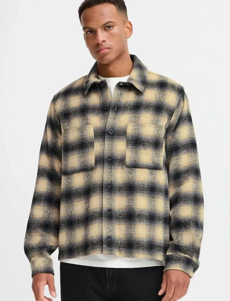 BHFAUST OVERSHIRT - Rutiga skjortor