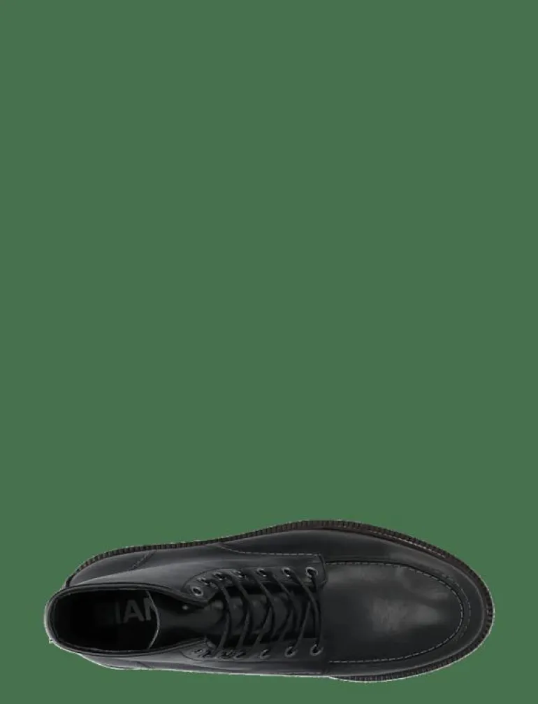 BIAJESPER Moc Toe Boot Waxed Leather - Kängor med snörning