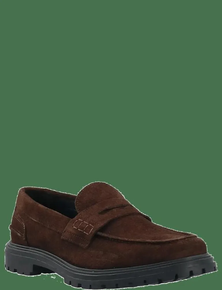 BIALOUI Penny Loafer Oily Suede - Loafers