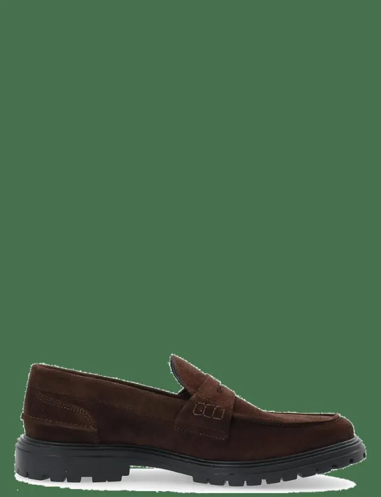BIALOUI Penny Loafer Oily Suede - Loafers
