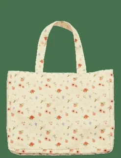 Big Canvas Totebag Roses and Shells - Totes