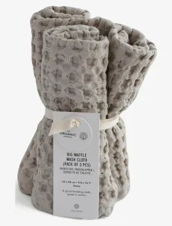 Big Waffle Wash Cloth (pack of 3 pcs) - Badrumstextilier