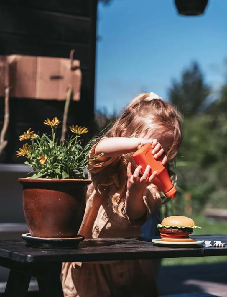 BIO BURGER SET - Leksaksmat & Leksakstårtor