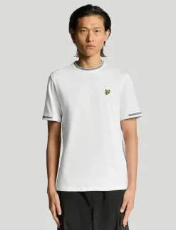 Birdseye Half Tipped T-Shirt - Kortärmad t-shirt