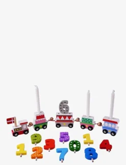 Birthday Train with Numbers - Dekorationsdetaljer