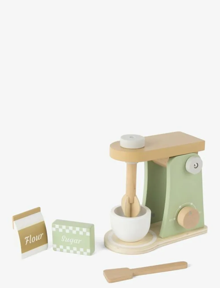 BLENDER WOOD IN GIFT BOX 4 PARTS - Tillbehör till leksakskök