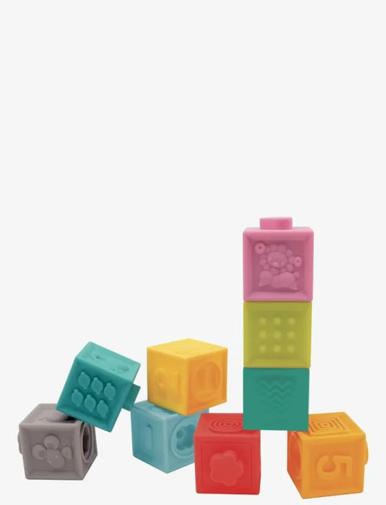 Blocks with 3D pictures - Stapelbara klossar