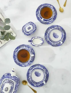 Blue Italian Breakfast Cup & Saucer 4-pack - Tekoppar